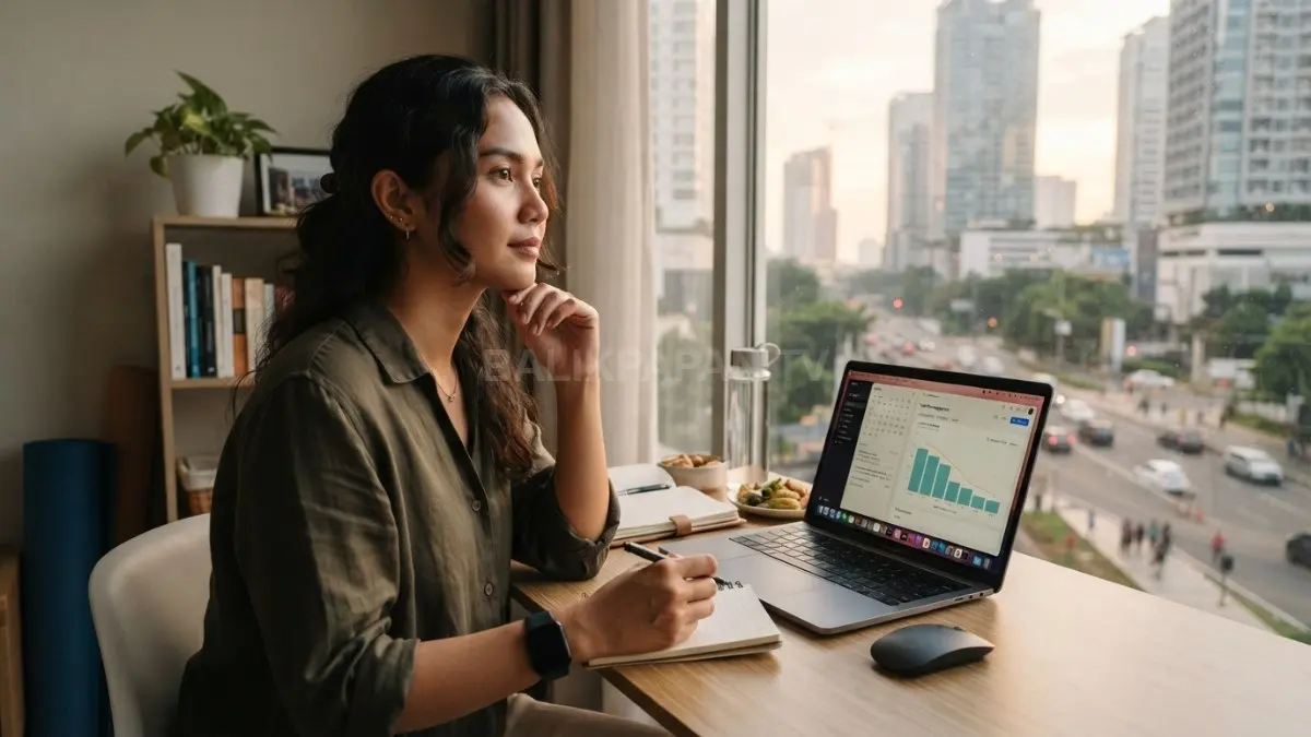 Evaluasi rutinitas berdasarkan energi membantu pekerja membangun kebiasaan sehat yang realistis dan berkelanjutan (BTV/AI)
