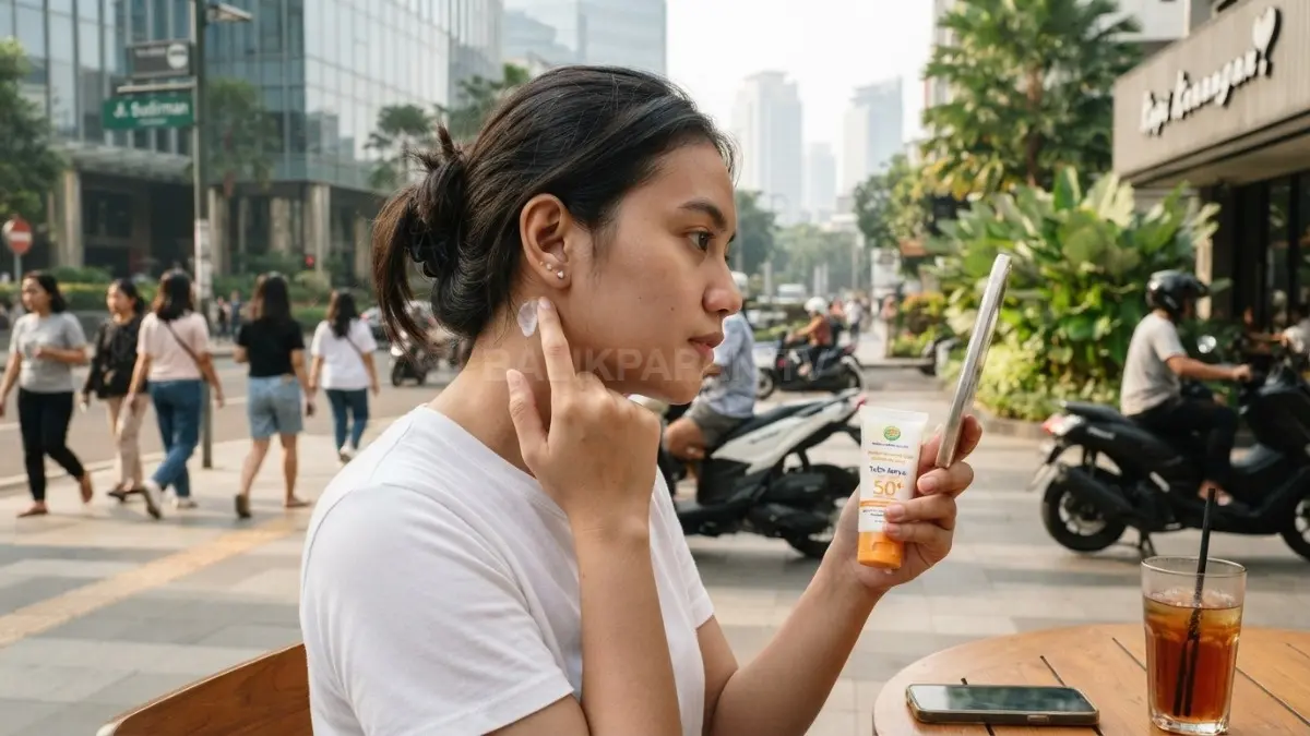 Hidung, telinga, leher, tangan, bibir, dan kaki sering terlewat saat memakai sunscreen, padahal tetap terpapar matahari (BTV/AI)

