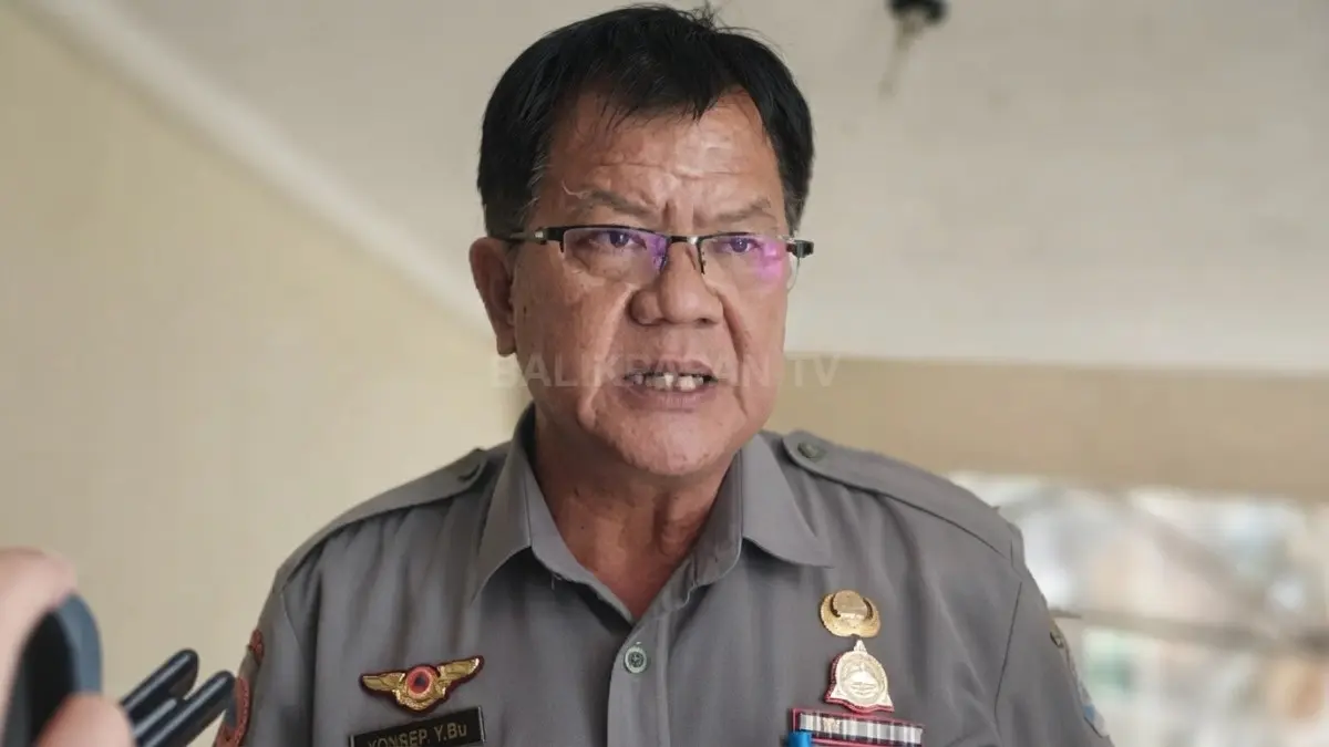 Karhutla di Tarakan mencapai 21 titik dengan luas lahan terdampak 5.282 hektare di tengah kondisi kemarau dan curah hujan yang menurun. (BTV/AI) (AGUS DIAN ZAKARIA/RADAR TARAKAN)