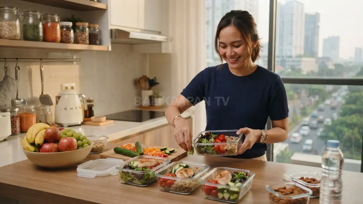 Kesibukan kerja membuat pola makan sehat dan aktivitas fisik perlu disiasati dengan kebiasaan praktis yang mudah dilakukan. (BTV/AI)