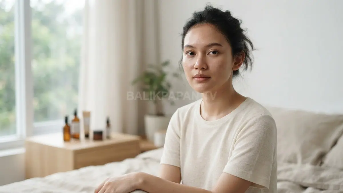 Tampilan kulit wajah sehat dan alami memancarkan pesona kecantikan yang segar serta memesona. (BTV/Ai)