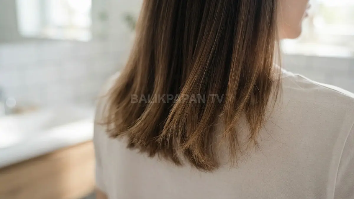 Perawatan tepat membantu mengatasi rambut kering dan bercabang agar tampak lebih sehat bernutrisi. (BTV/Ai)