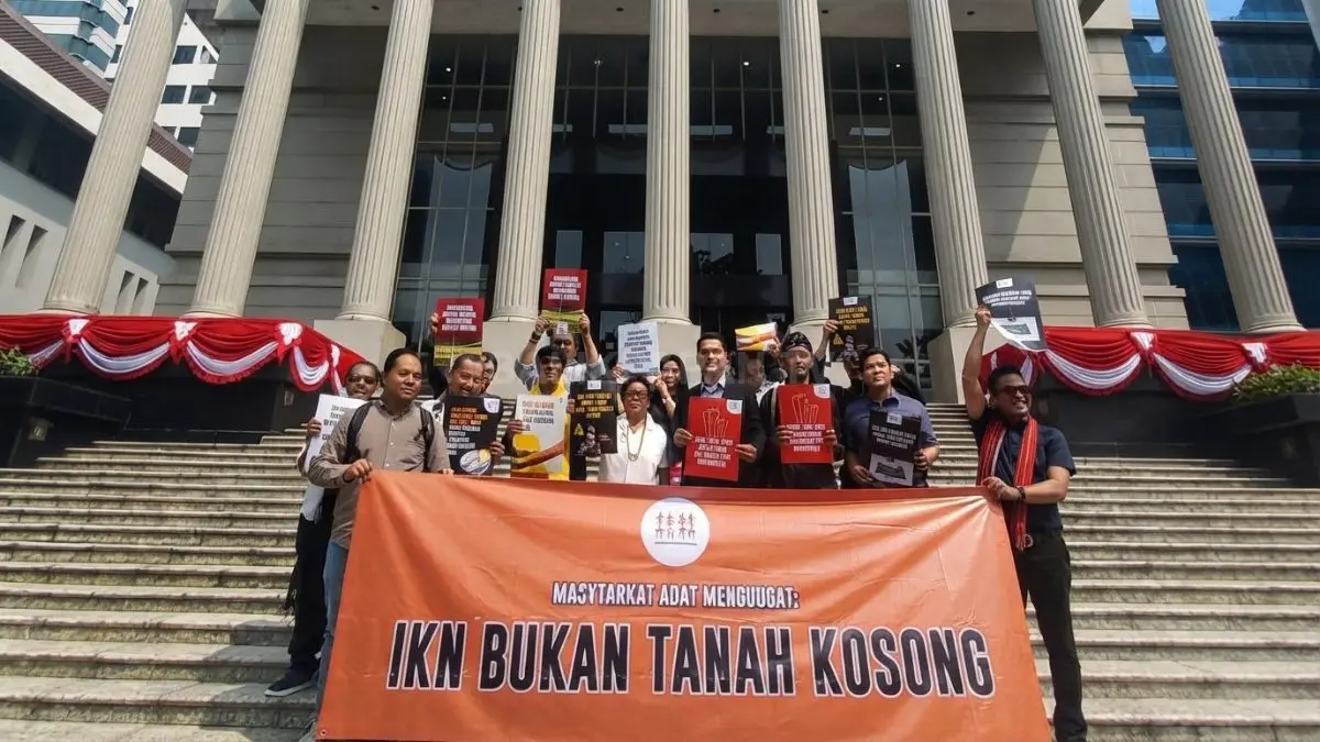Persidangan Mahkamah Konstitusi perkara gugatan Pasal 21 UU IKN