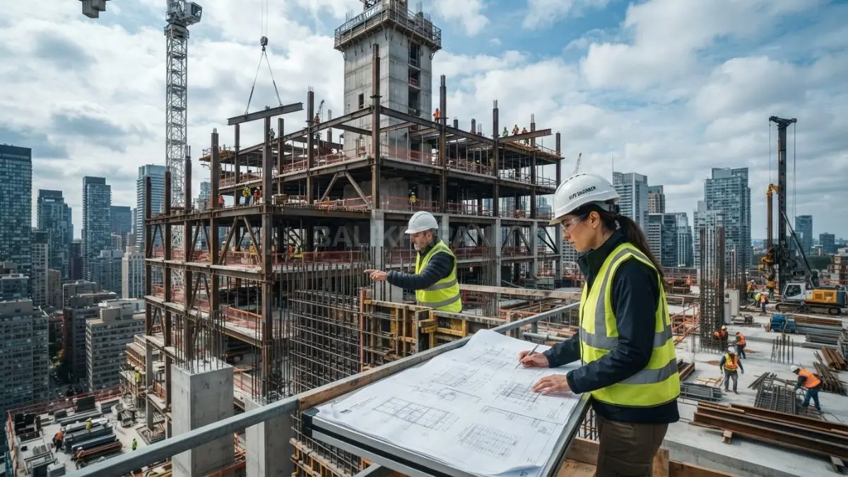Teknik struktur memastikan bangunan aman, kokoh, fungsional, serta mampu diwujudkan melalui perhitungan konstruksi dan material tepat. (BTV/AI)