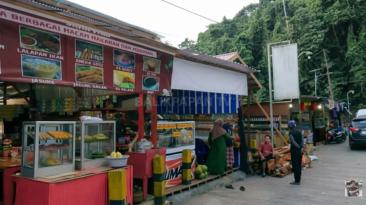 Area rest area Gunung Rambutan menjadi tempat pelintas beristirahat sambil menikmati suasana alam Paser.