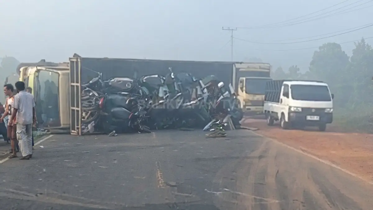 Kecelakaan tranportasi akibat kabut asap