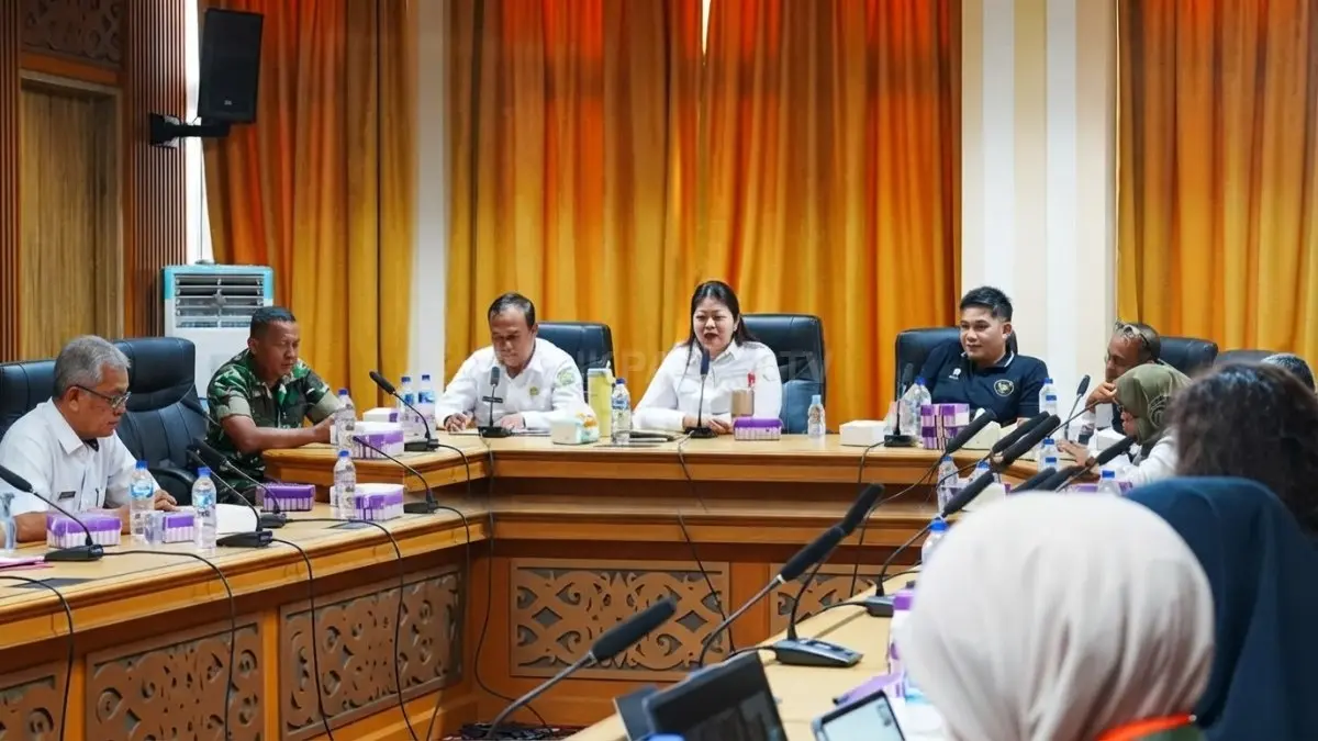 Pemkab Mahulu mengapresiasi rencana Pemprov Kaltim melakukan hujan buatan untuk mengantisipasi dampak kemarau dan menjaga ketersediaan air di wilayah pedalaman. (BTV/AI)  (JODY KRISTIANTO/KP)