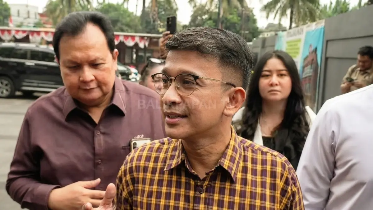 Ruben Onsu menjadi sorotan setelah ditetapkan sebagai tersangka dugaan penipuan dan penggelapan investasi.&nbsp;(BTV/AI)