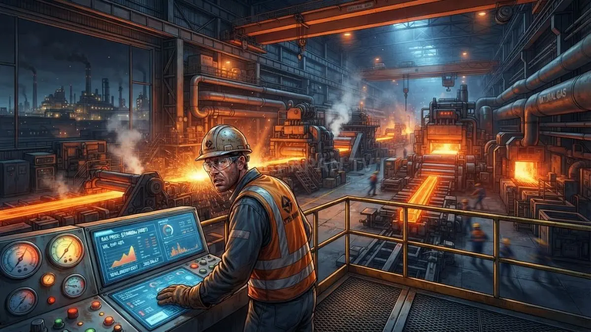 Biaya energi dan kepastian pasokan HGBT menjadi tantangan daya saing industri baja nasional menghadapi persaingan impor [BTV:AI]
