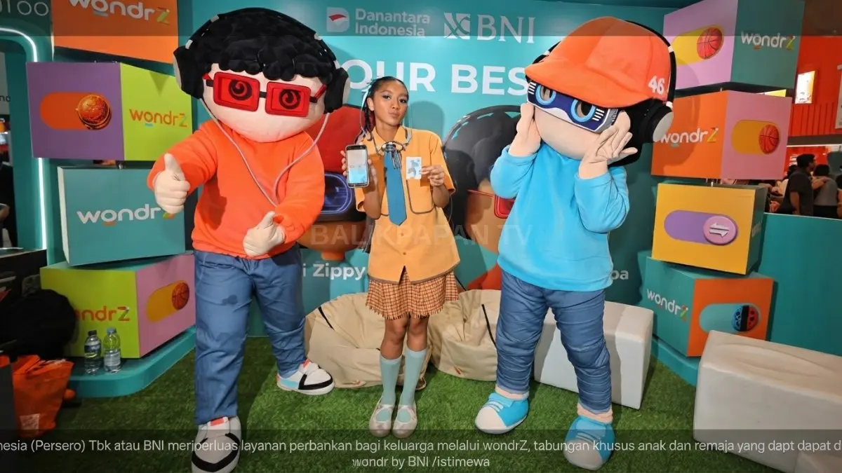 BNI menghadirkan wondrZ untuk membantu anak belajar menabung dan mengelola keuangan sejak dini. [BTV:AI]