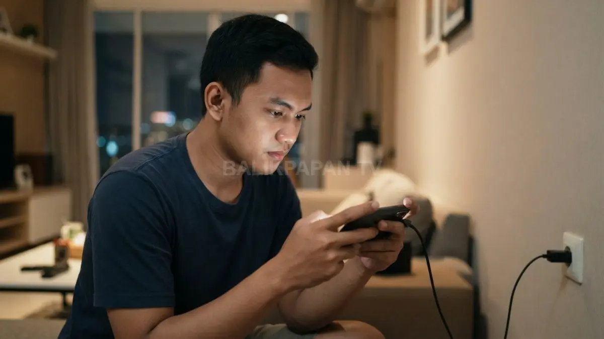 Gunakan HP seperlunya saat charging, hindari aktivitas berat, dan hentikan penggunaan ketika perangkat terasa terlalu panas (BTV/AI)
