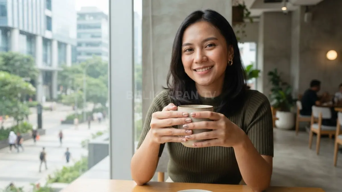 Line art kuku bergaris tipis menghadirkan kesan modern, clean, artistik, dan elegan untuk gaya harian. (BTV/AI)
