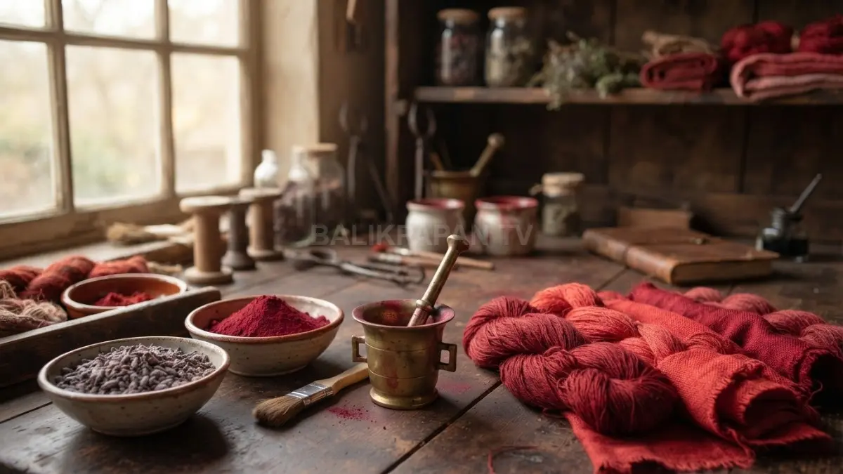 Olahan alami serangga cochineal menghasilkan pigmen merah pekat berkualitas tinggi untuk pewarna kain tradisional. (BTV/Ai)