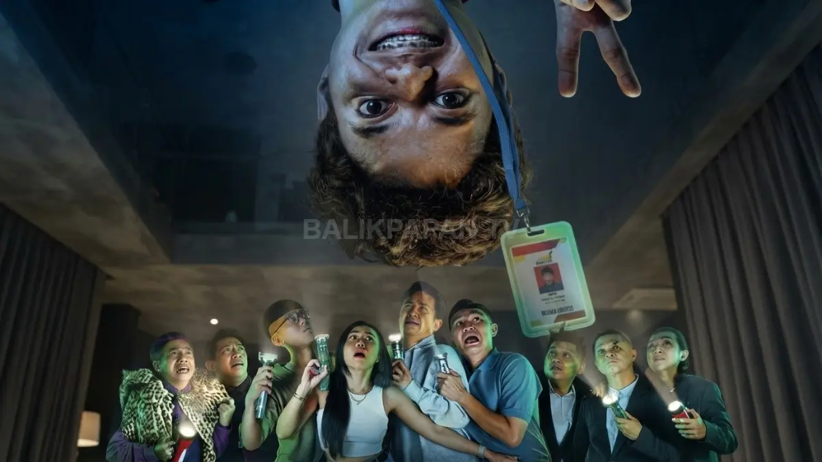Reza Arap tampil dalam film Harusnya Horor, kisah YouTuber pemburu konten mistis yang berubah menjadi pengalaman menegangkan. (BTV/AI)