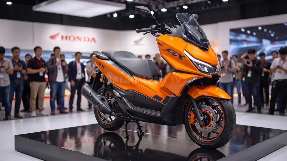 Honda NS150GX 2027 tampil dengan desain crossover agresif dan karakter skutik adventure.