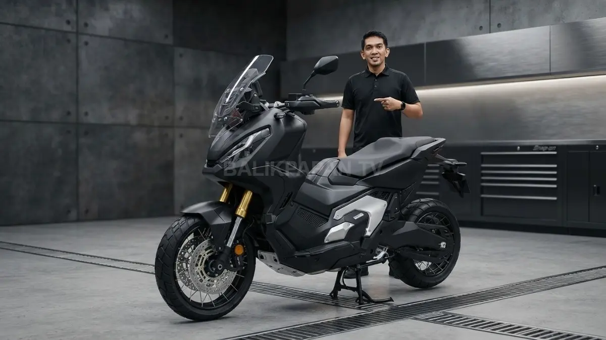 Honda X-ADV 2027 dengan desain adventure, mesin 745 cc, dan karakter SUV untuk perjalanan jarak jauh.