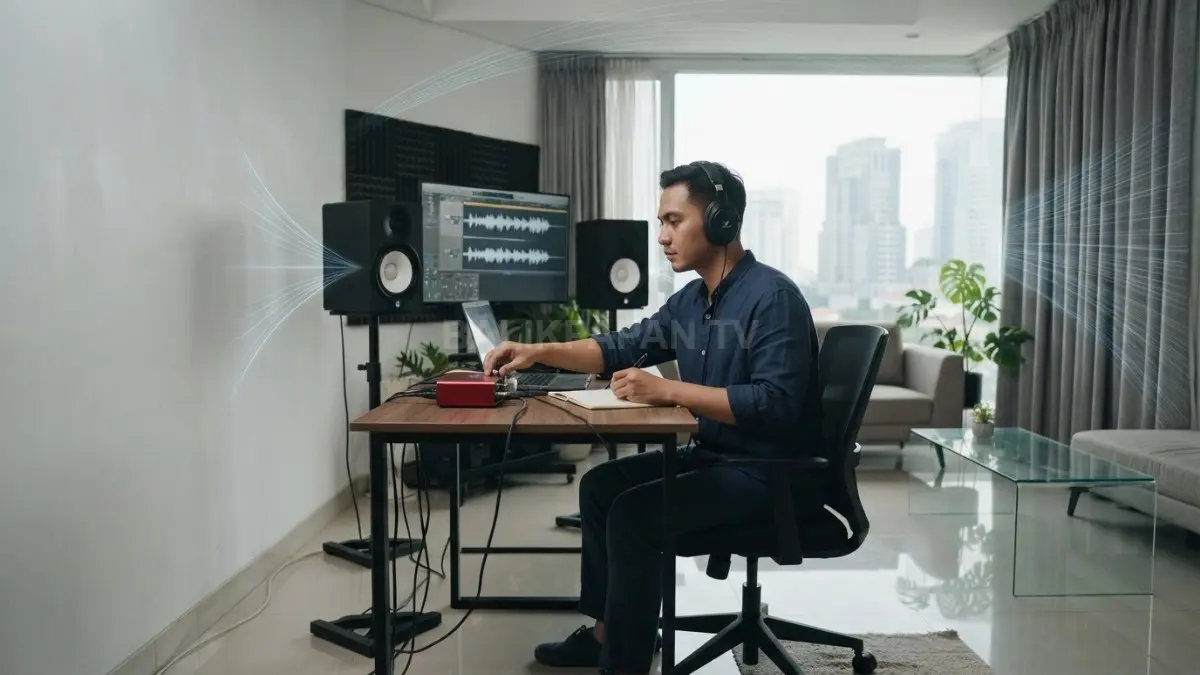 Pantulan dinding dapat mengubah karakter suara speaker secara signifikan, membuat audio terdengar berbeda di setiap ruangan (BTV/AI).
