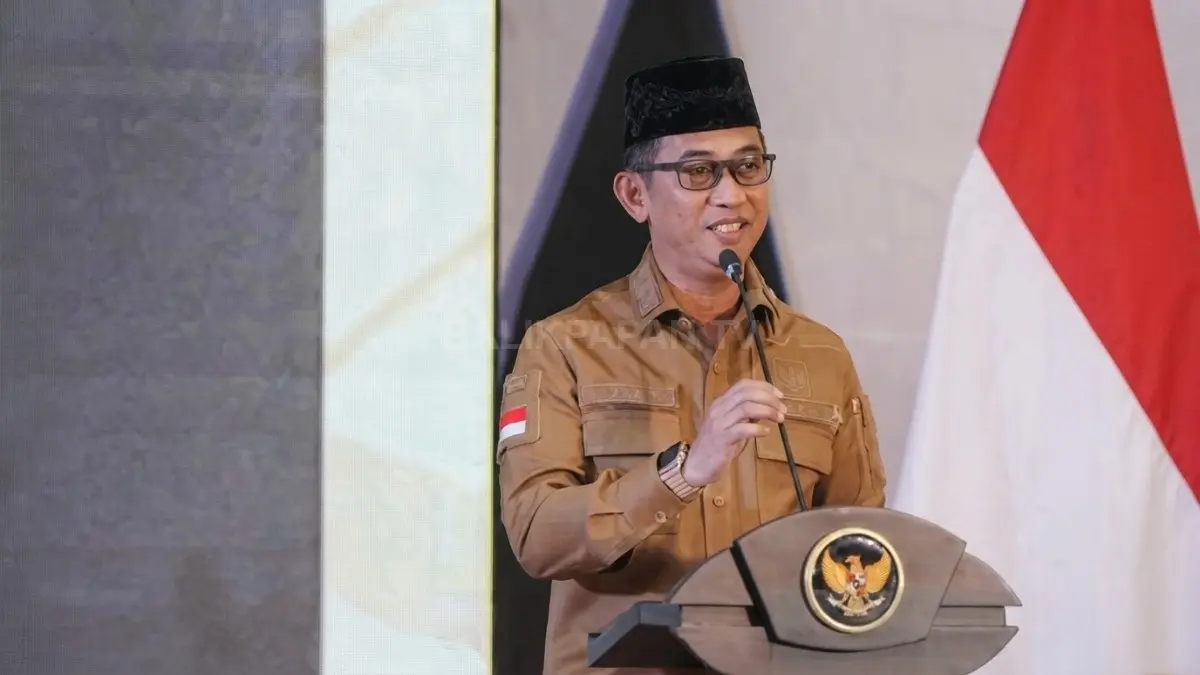 Penataan kawasan Pasar Sepinggan Balikpapan pascakebakaran untuk pemulihan aktivitas pedagang.