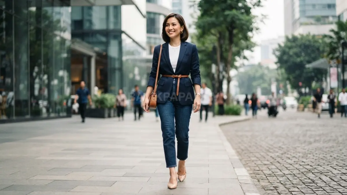 Pemilihan motif dan detail yang proporsional membantu menciptakan tampilan harmonis, nyaman, serta sesuai karakter pribadi. (BTV/AI)
