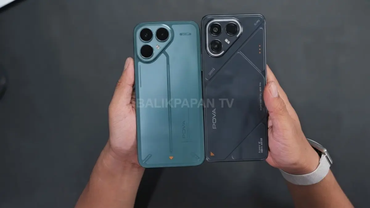 Tecno Pova 8 5G hadir dengan baterai jumbo 8.000 mAh, layar 144Hz, kamera 50MP, dan chipset Dimensity 7100. Dengan harga sekitar Rp3,99 juta, smartphone ini menyasar pengguna yang membutuhkan daya tahan baterai panjang dan konektivitas 5G. (BTV/AI)
