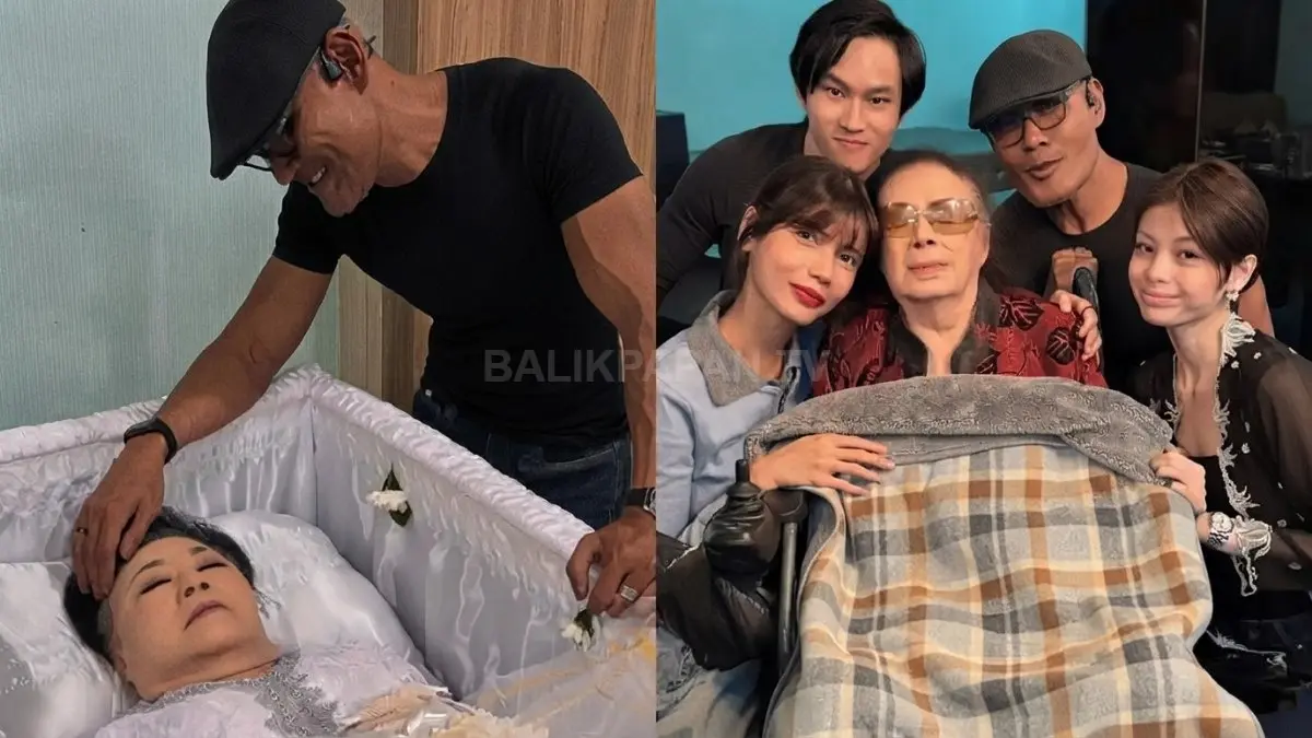 Deddy Corbuzier mengantar sang ibunda di momen terakhir, ditemani keluarga yang memberikan penghormatan penuh cinta. 
