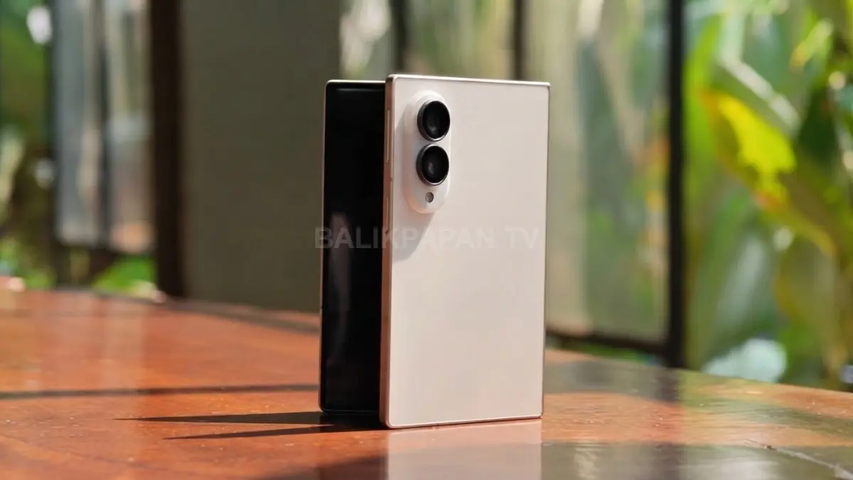 Samsung Galaxy Z Fold 8 dinilai semakin nyaman digunakan sebagai smartphone harian berkat desain yang lebih pendek, lebar, dan tipis. Layar dalam 7,6 inci juga memberikan pengalaman menarik untuk multitasking, bekerja, membaca, hingga menikmati konten. Namun, perangkat ini masih punya sejumlah kekurangan, seperti kamera tanpa telefoto, pengisian 45W, serta potensi panas dan stuttering saat bermain game berat. (BTV/AI)