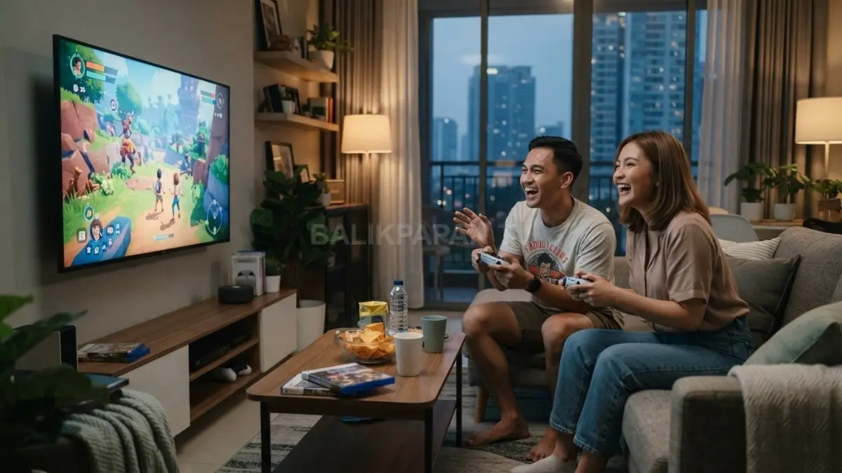 Gamepad sebaiknya dipilih berdasarkan genre permainan agar pengalaman bermain lebih nyaman, menyenangkan, dan sesuai kebutuhan pengguna sehari-hari (BTV/AI)
