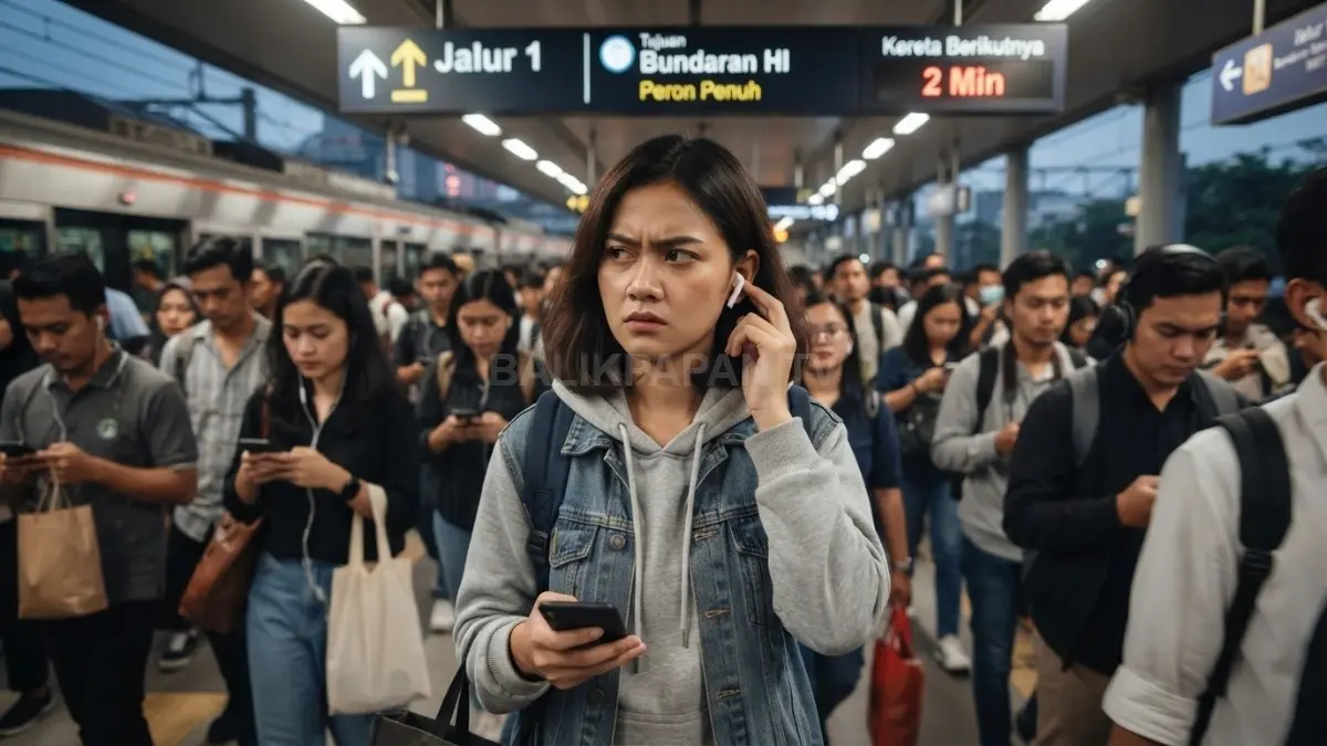 Kepadatan perangkat wireless di tempat ramai dapat mengganggu stabilitas koneksi Bluetooth TWS pengguna secara sementara (BTV/AI)

