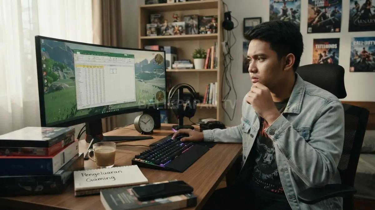 Kesalahan pemula gaming sering muncul karena mengikuti tren, mengabaikan biaya, dan lupa menjaga keseimbangan aktivitas harian (BTV/AI)

