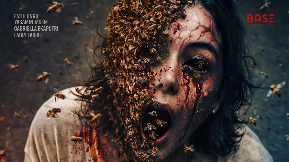 Poster film Paket Santet garapan Dinna Jasanti menampilkan nuansa horor dan misteri menjelang penayangan bioskop. (BTV/AI)