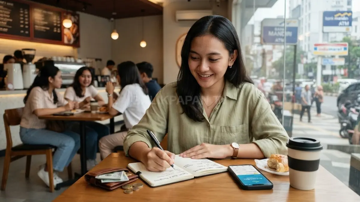 Batasi anggaran jajan dan nongkrong agar tetap bisa menikmati waktu santai tanpa mengganggu kebutuhan utama. (BTV/AI)