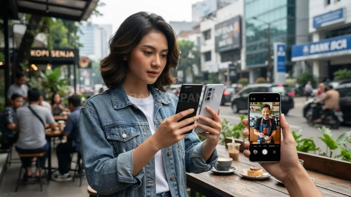 Kamera HP tak cukup dinilai dari megapiksel, karena sensor dan stabilisasi juga memengaruhi hasil foto (BTV/AI)

