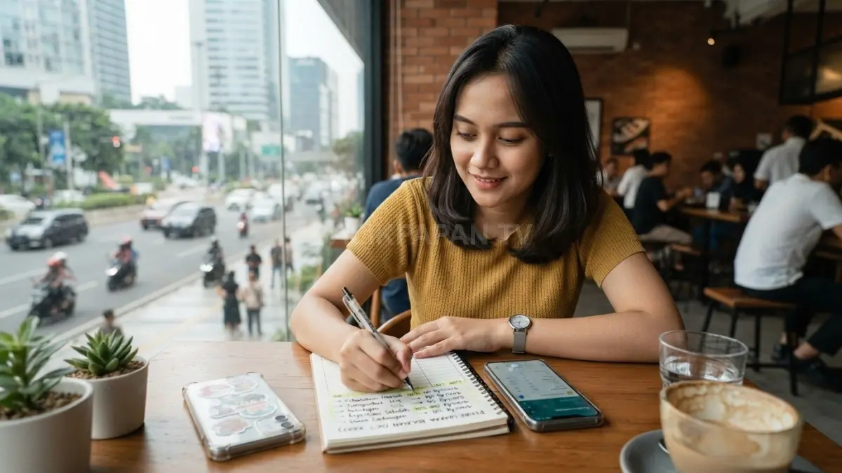 Menentukan batas uang saku membantu mengatur kebutuhan, tabungan, transportasi, dan dana cadangan agar tetap terkendali (BTV/AI)