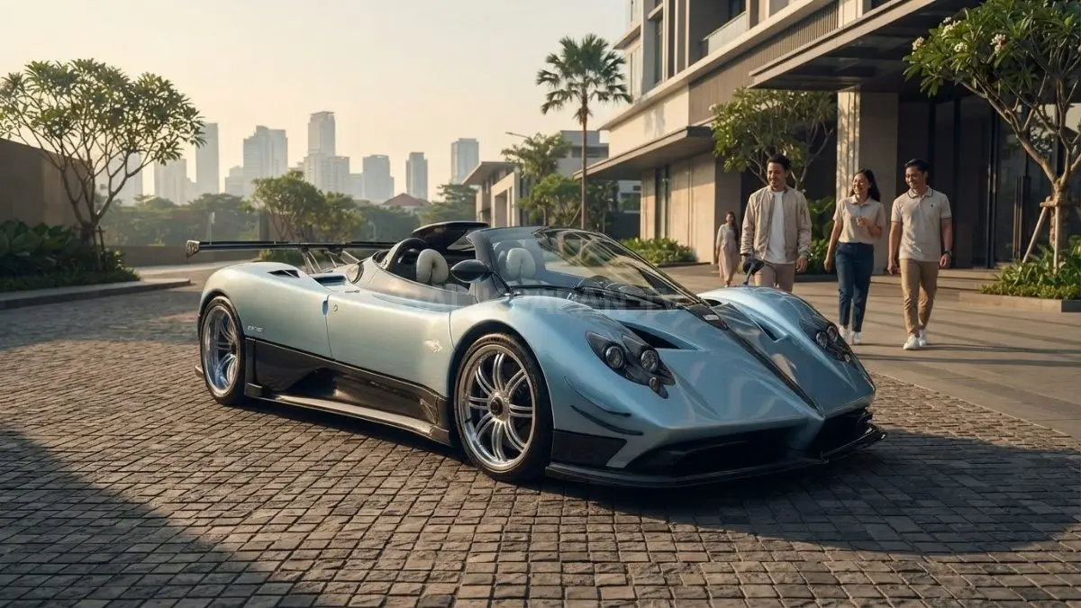 Pagani Zonda HP Barchetta menggabungkan teknologi ekstrem dan eksklusivitas dalam supercar langka berperforma tinggi (BTV/AI)
