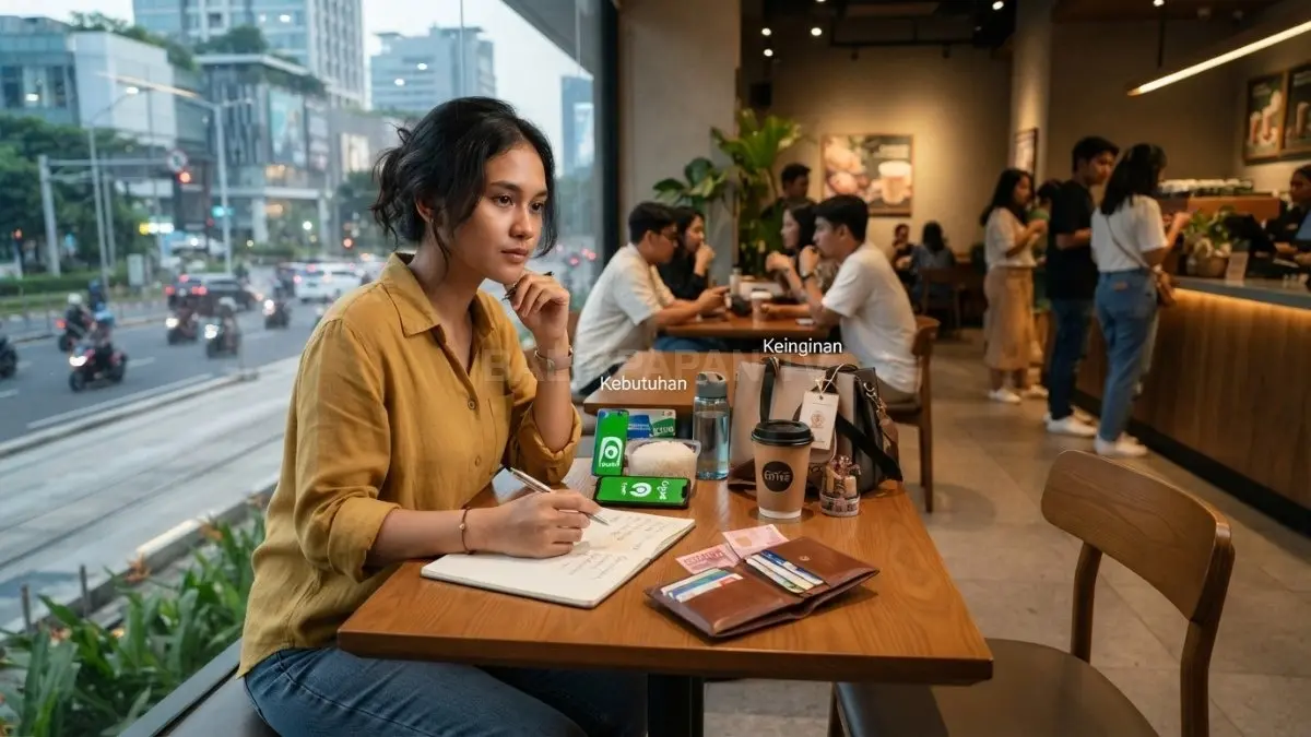 Pisahkan kebutuhan dan keinginan agar uang saku tetap terkontrol dan tidak cepat habis sebelum akhir bulan (BTV/AI)