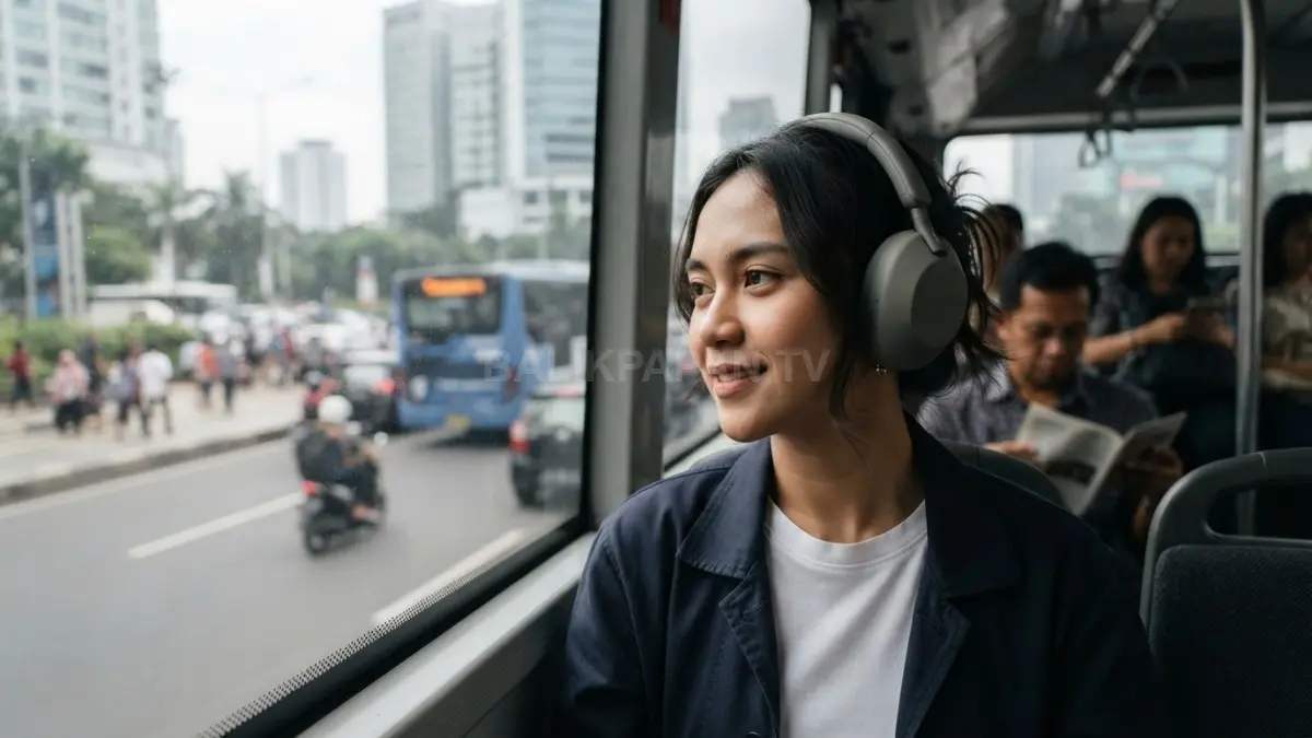 ANC menggunakan mikrofon dan pemrosesan sinyal untuk meredam suara lingkungan tertentu secara aktif tanpa benar-benar hening (BTV/AI)
