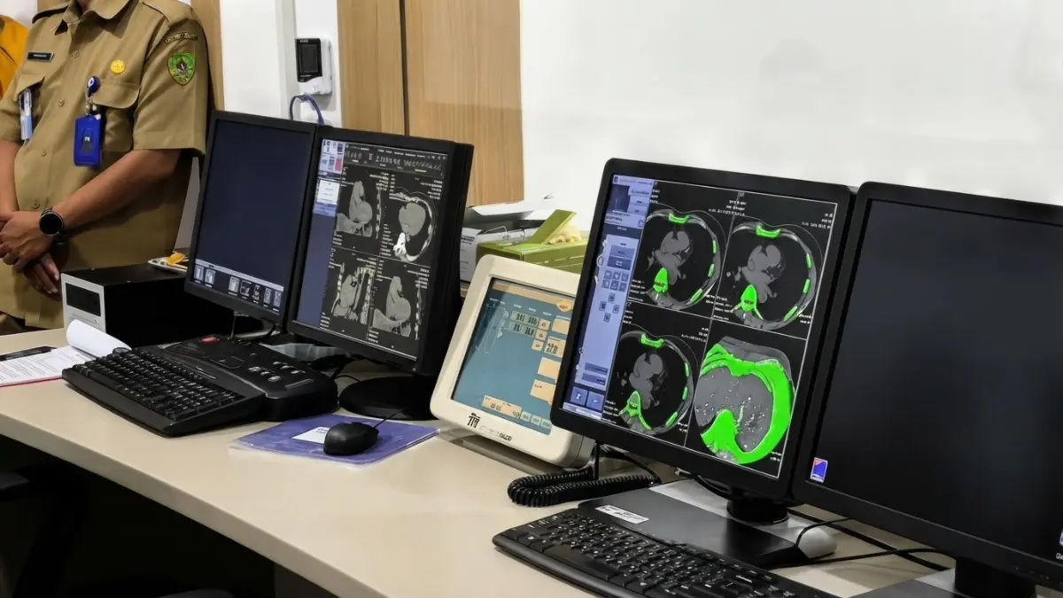 RSUD RAPB PPU kini memiliki CT Scan 64 slice untuk memperkuat diagnosis stroke dan cedera kepala. (Sumber: YouTube Balikpapan TV)