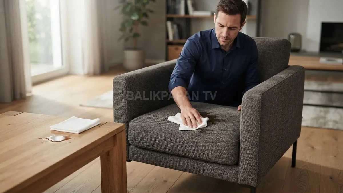 Segera serap tumpahan pada furnitur untuk mencegah noda, menjaga permukaan, dan memperpanjang masa pakainya secara optimal. (BTV/AI)