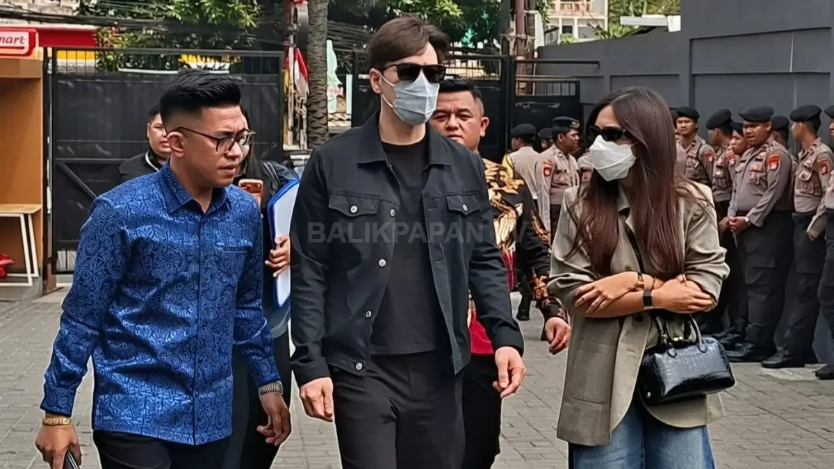 Anthony Xie dan Audi Marissa saat menjalani proses perceraian di Pengadilan Negeri Jakarta Selatan.