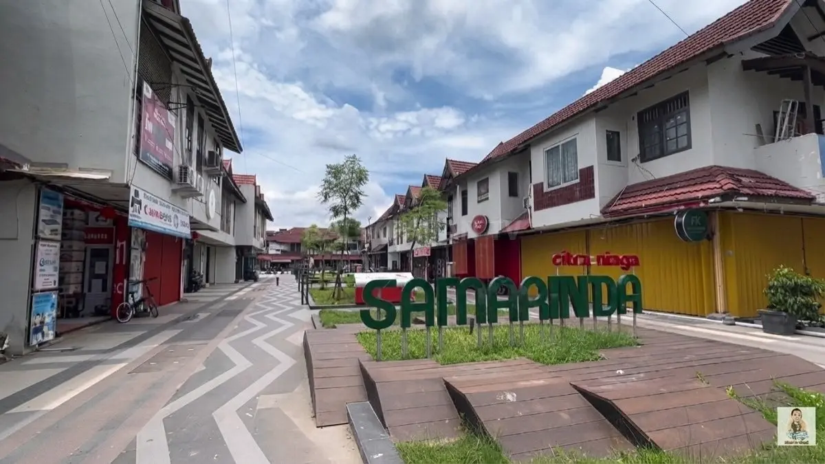 Citra Niaga Samarinda tampil lebih tertata setelah revitalisasi dengan ruang publik dan fasilitas yang semakin nyaman.