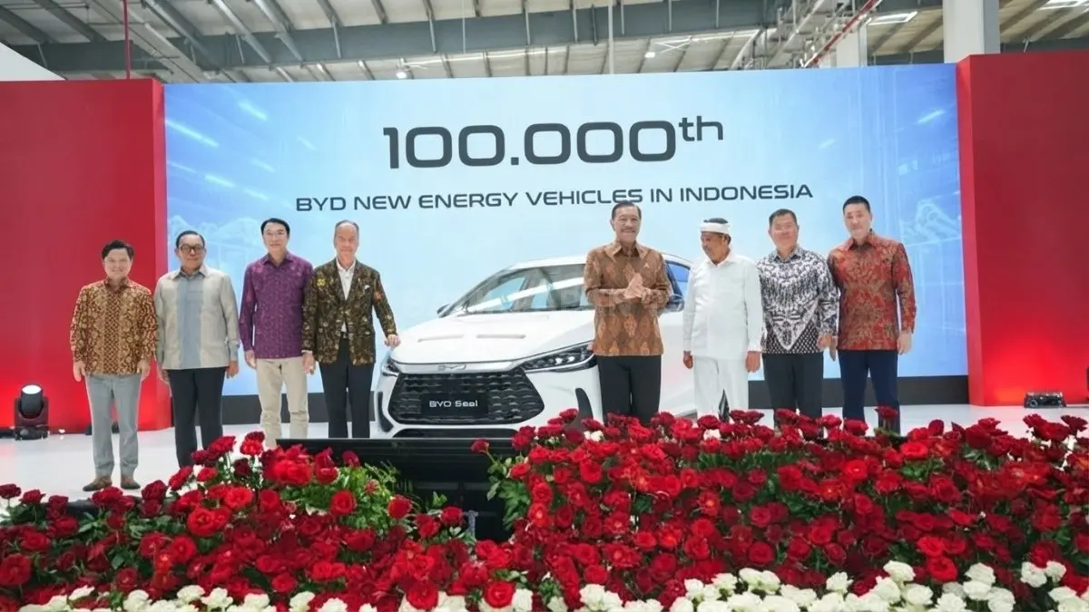 Fasilitas produksi BYD di Subang menjadi basis manufaktur kendaraan listrik Indonesia.