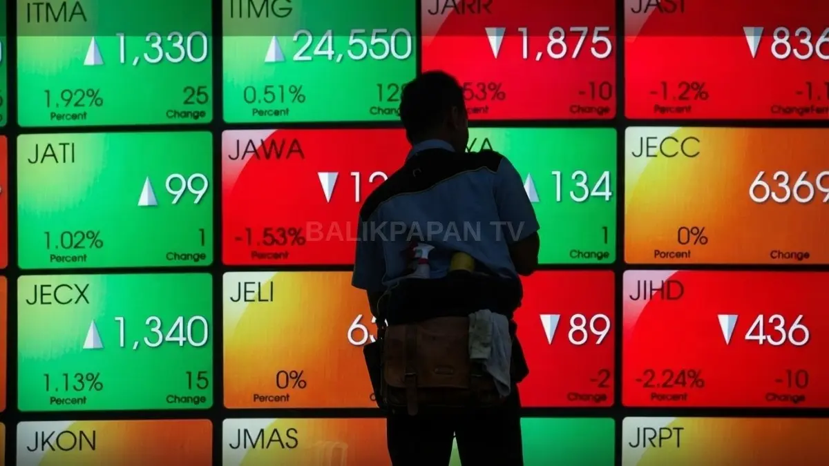 Indeks Bisnis-27 melemah, dengan TAPG, ASII, dan JPFA menjadi penekan utama perdagangan saham Jumat 