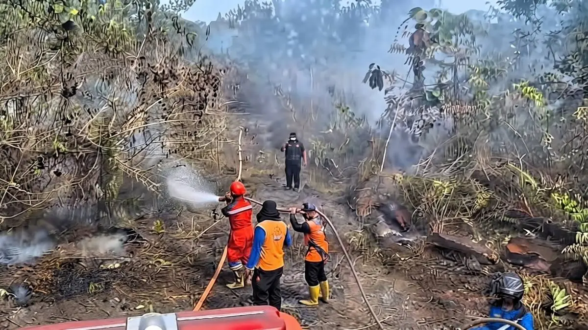 Pemkab PPU menyiapkan BTT Rp107 juta untuk mendukung operasional penanganan karhutla di tengah ancaman El Nino. (Sumber: YouTube Balikpapan TV)