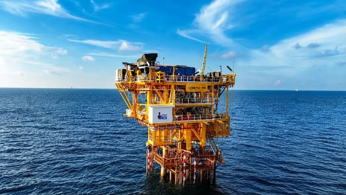 Proyek SNB AOI 1-3-5 rampung setelah Platform WPN-5 beroperasi menopang produksi gas WK Mahakam. (DOK. MARIA IRHAM/KP)