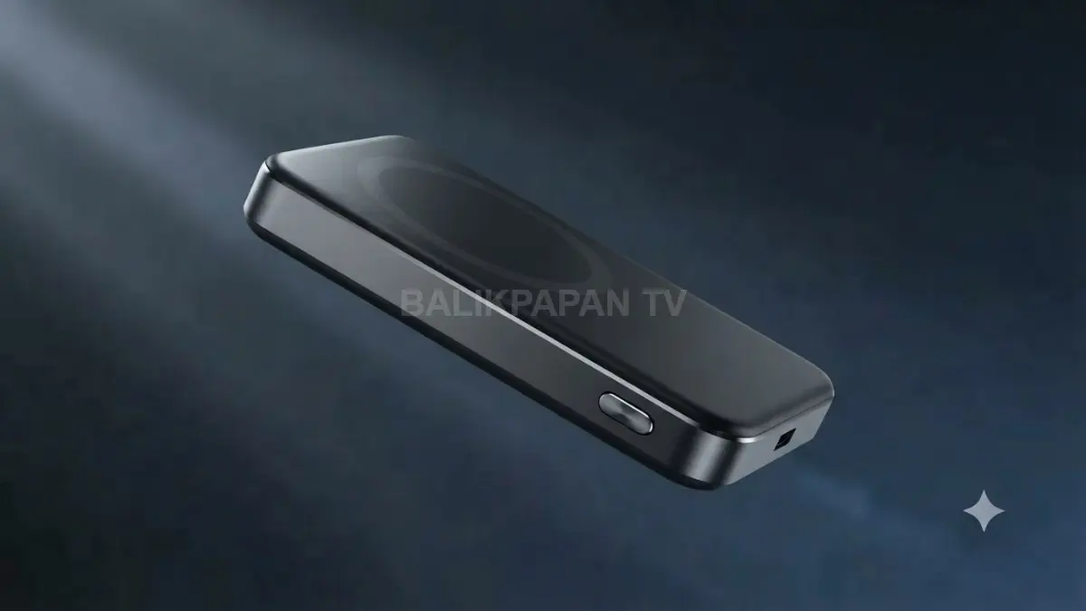 SnapCool pada Anker MagGo Power Bank 2 Pro mengatur aliran udara untuk menjaga suhu komponen wireless charging tetap terkendali (BTV/AI)