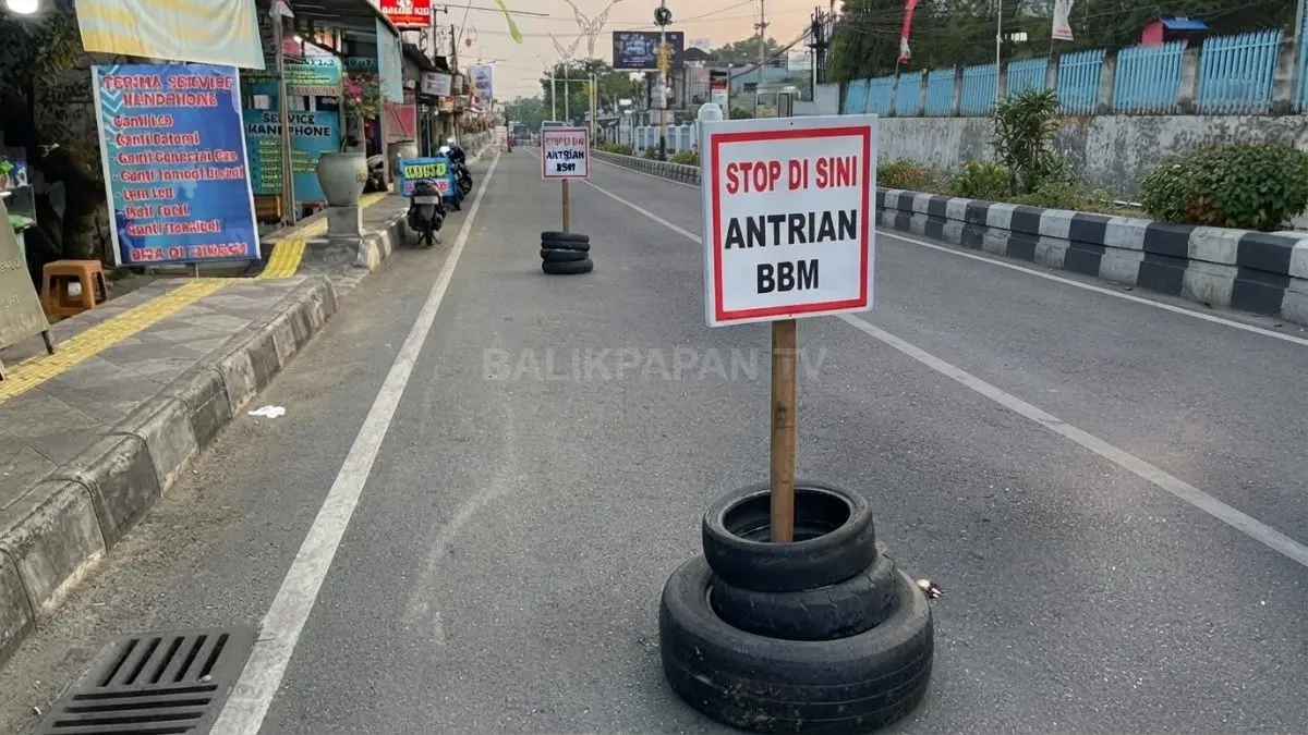 Iliustrasi Pelaku usaha di Jalan MT Haryono kembali mendapat ruang akses pelanggan setelah pola layanan Pertalite berubah.