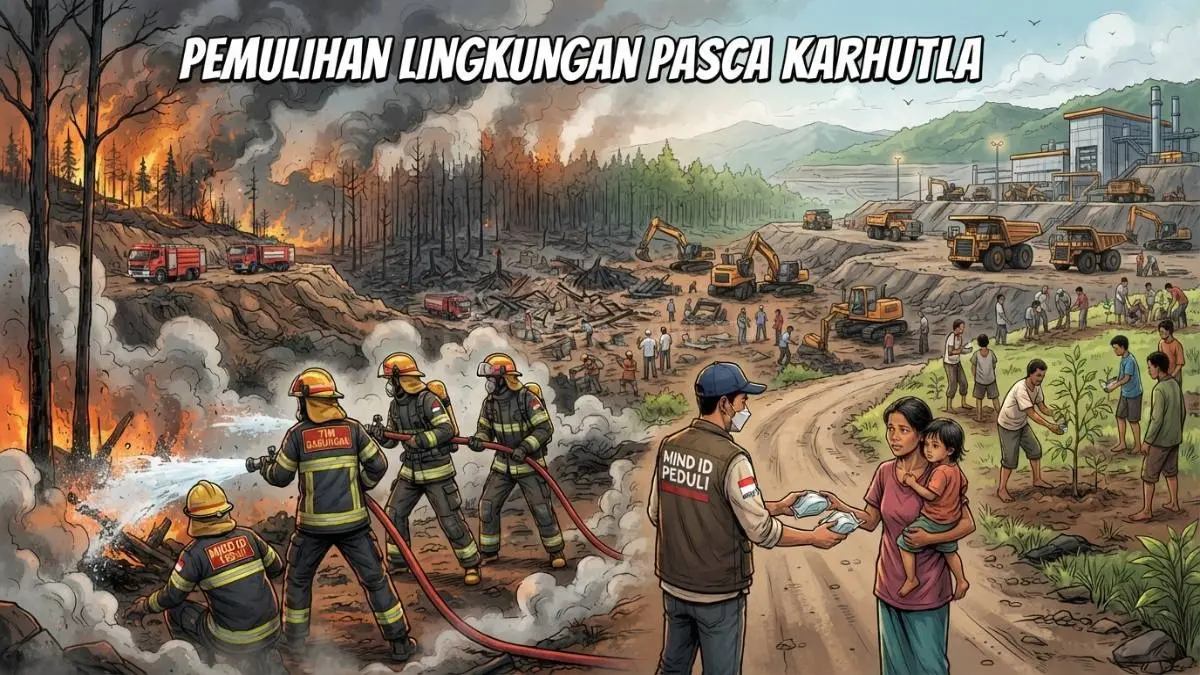 Karhutla mengganggu aktivitas warga, kesehatan, usaha, dan lingkungan sehingga penanganan cepat menjadi sangat penting [BTV:AI]