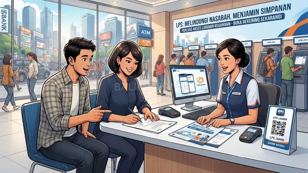 LPS menargetkan dua juta rekening baru setiap tahun untuk memperluas akses layanan keuangan formal masyarakat Indonesia [BTV:AI]