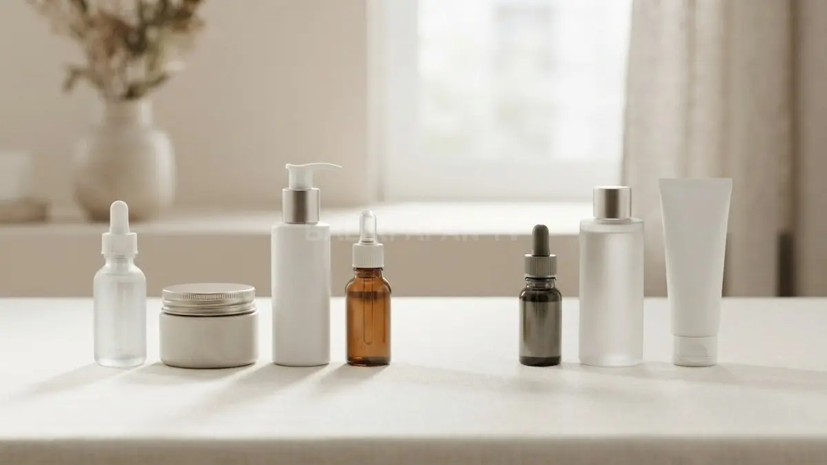 Penataan produk skincare secara rapi untuk memisahkan kandungan bahan yang cocok dan tidak cocok. (BTV/Ai)