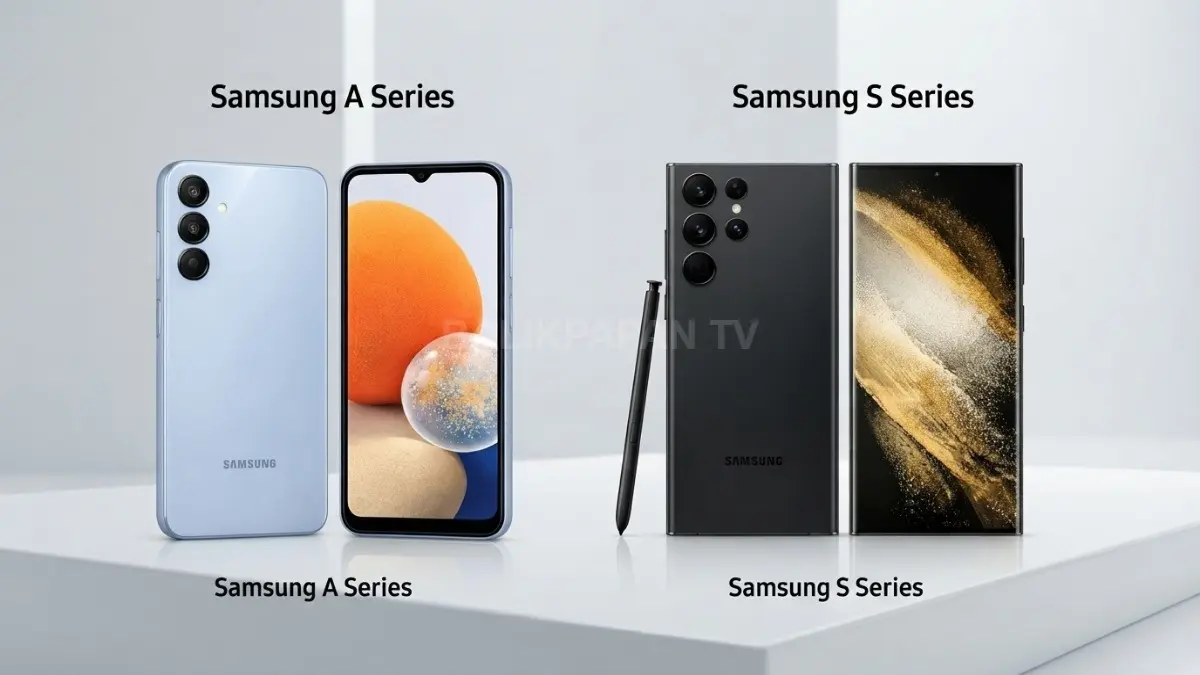 Perbandingan Samsung Galaxy A dan S menyoroti desain, kamera, layar, performa, serta kebutuhan penggunaan harian (BTV/AI)
